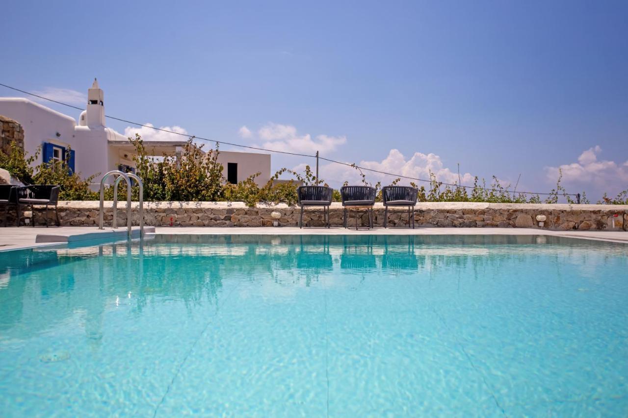 Terra White Seaview Pool Apartments & Suites Mykonos Town Buitenkant foto
