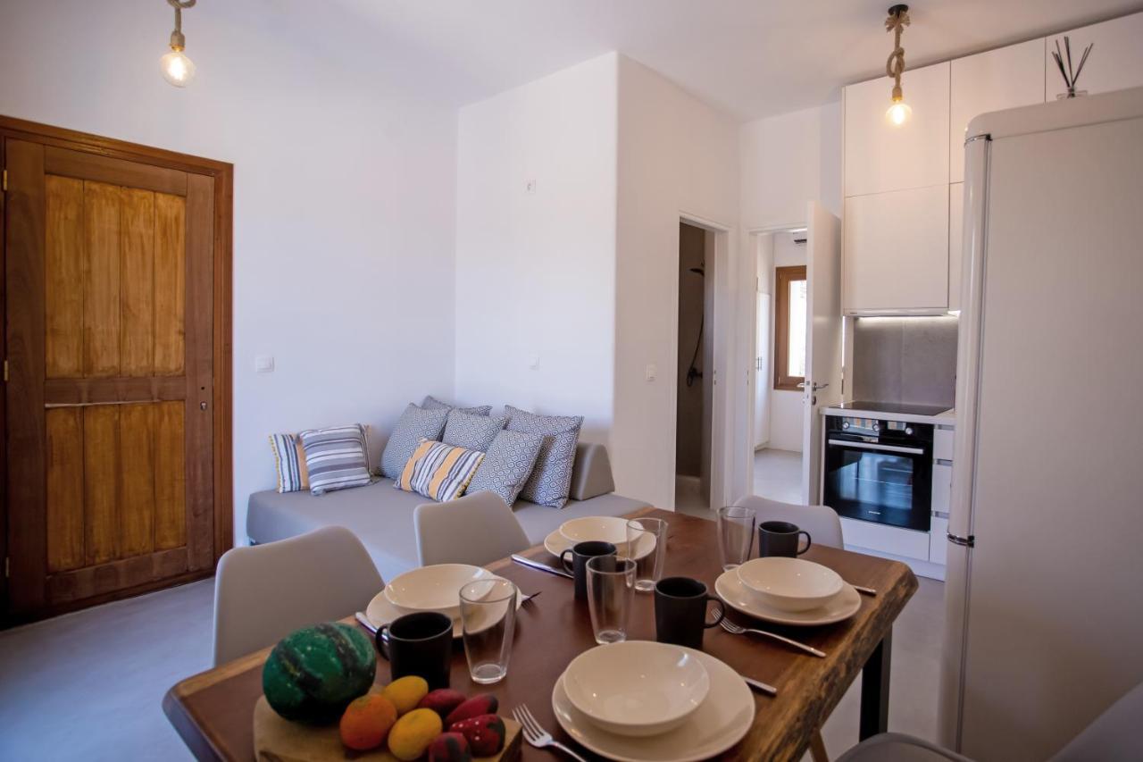 Terra White Seaview Pool Apartments & Suites Mykonos Town Buitenkant foto