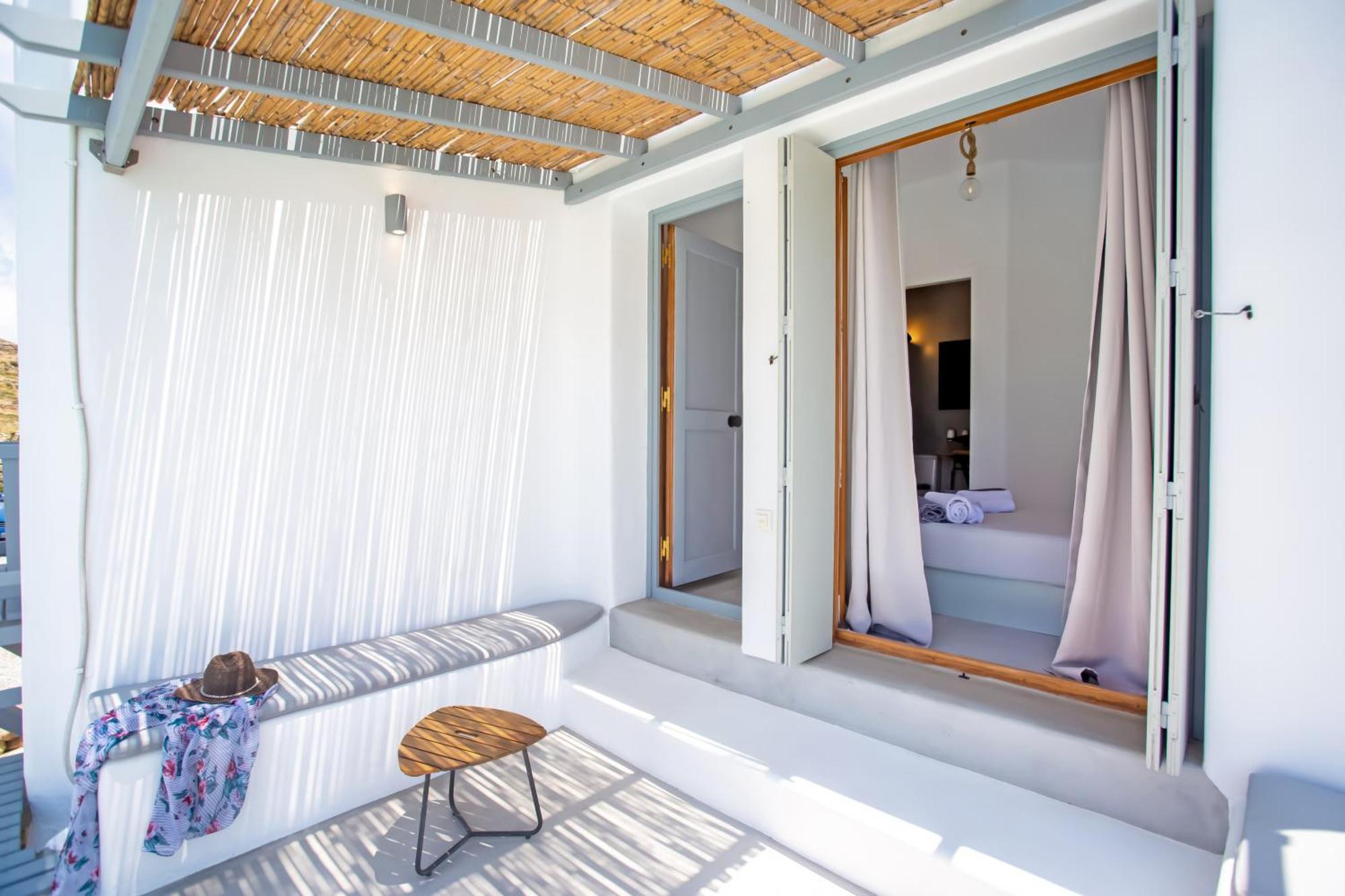 Terra White Seaview Pool Apartments & Suites Mykonos Town Buitenkant foto