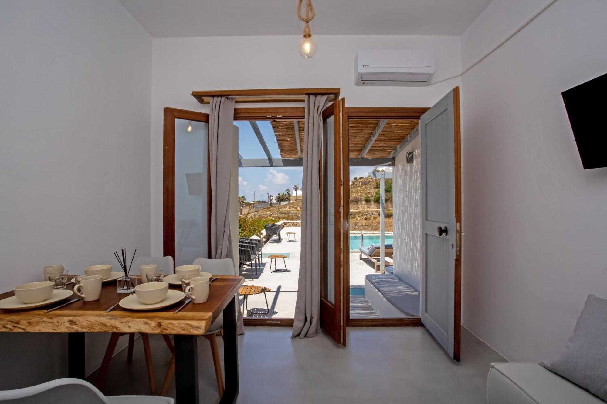 Terra White Seaview Pool Apartments & Suites Mykonos Town Buitenkant foto