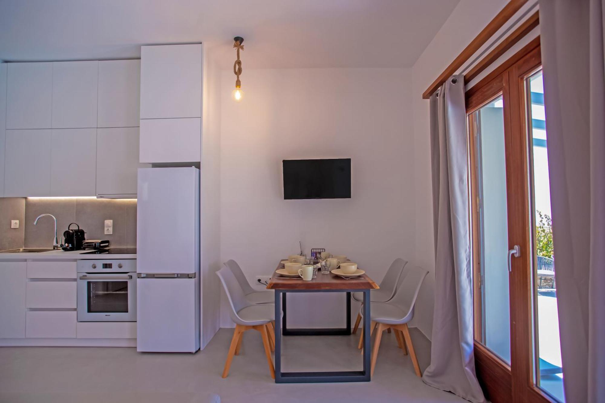 Terra White Seaview Pool Apartments & Suites Mykonos Town Buitenkant foto