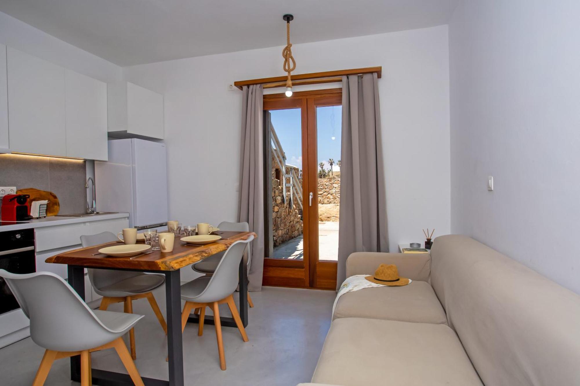 Terra White Seaview Pool Apartments & Suites Mykonos Town Buitenkant foto
